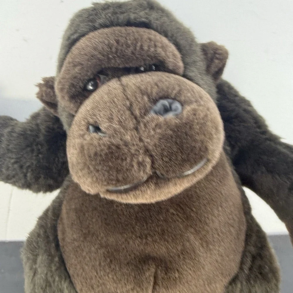VTG Kids of America Corp Gorilla Plush Brown Monkey EUC
